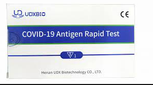 Inserto de paquete de prueba rápida de antígeno para autoevaluación